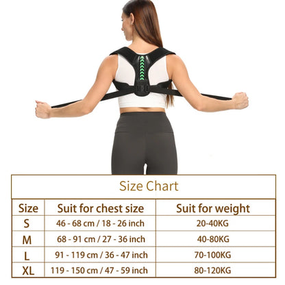 Adjustable Back Shoulder Posture Corrector Belt – Clavicle and Spine Support for Upper Back and Neck Alignment