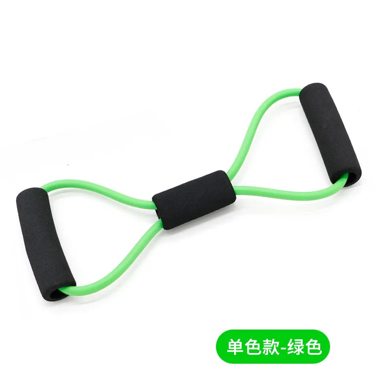 8-Shaped Resistance Bands for Full-Body Muscle Relaxation and Strength Training