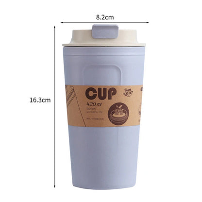 Reusable Eco Friendly Bamboo Fiber Coffee Cups