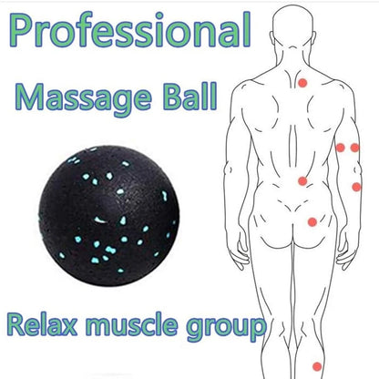 Ergonomic Duoball – Universal Fascia Massage Ball for Deep Tissue and Muscle Relaxation