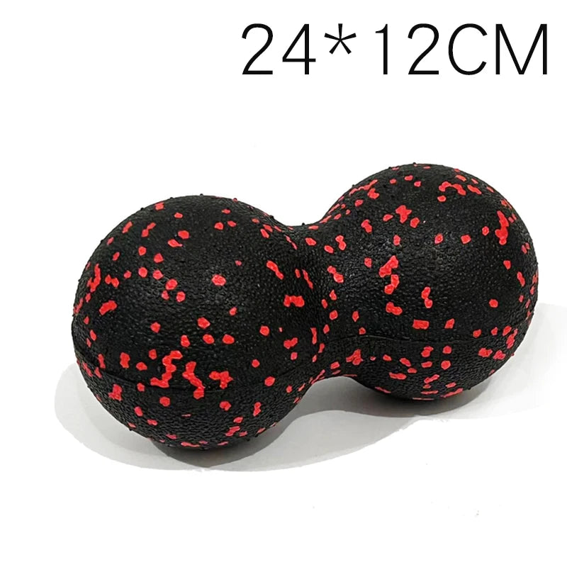 Ergonomic Duoball – Universal Fascia Massage Ball for Deep Tissue and Muscle Relaxation