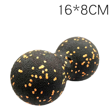 Ergonomic Duoball – Universal Fascia Massage Ball for Deep Tissue and Muscle Relaxation