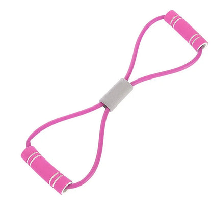 8-Shaped Resistance Bands for Full-Body Muscle Relaxation and Strength Training