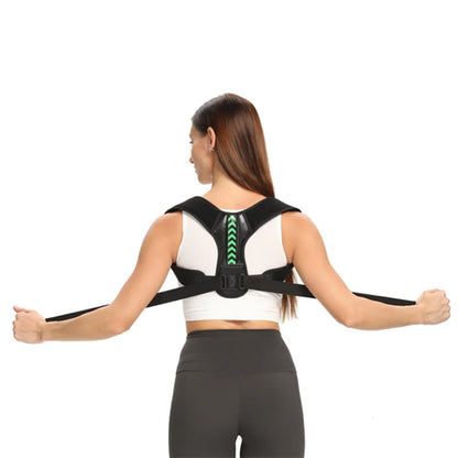 Adjustable Back Shoulder Posture Corrector Belt – Clavicle and Spine Support for Upper Back and Neck Alignment