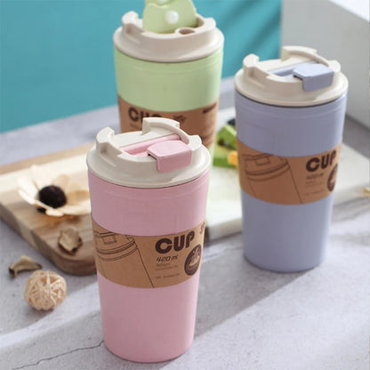 Reusable Eco Friendly Bamboo Fiber Coffee Cups