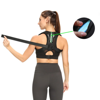 Adjustable Back Shoulder Posture Corrector Belt – Clavicle and Spine Support for Upper Back and Neck Alignment